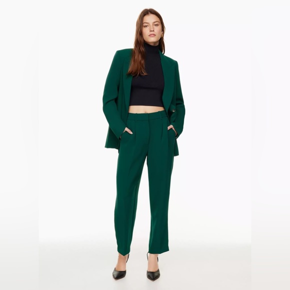 Aritzia Pants - Aritzia Wilfred Carrot Pant size 6 in Green/teal